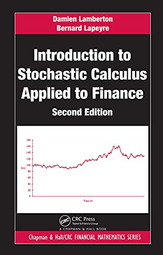 Imagen de archivo de Introduction to Stochastic Calculus Applied to Finance (2nd Edn) (Chapman and Hall/CRC Financial Mathematics Series) a la venta por Anybook.com