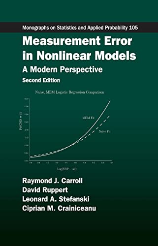 9781584886334: Measurement Error in Nonlinear Models: A Modern Perspective, Second Edition
