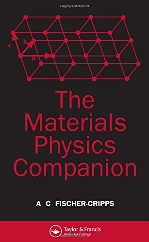 Imagen de archivo de The Materials Physics Companion a la venta por BookHolders