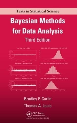 Imagen de archivo de Bayesian Methods for Data Analysis, Third Edition a la venta por Revaluation Books