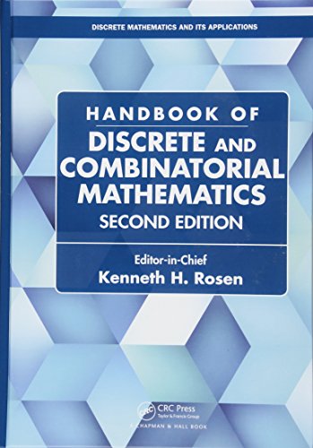 Handbook of Discrete and Combinatorial Mathematics: Discrete Mathematics and its Applications (9781584887805) by Rosen, Kenneth H.