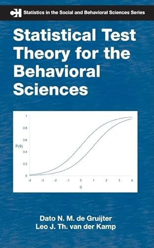 Imagen de archivo de Statistical Test Theory for the Behavioral Sciences a la venta por Revaluation Books