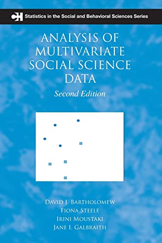 Beispielbild fr Analysis of Multivariate Social Science Data zum Verkauf von Blackwell's