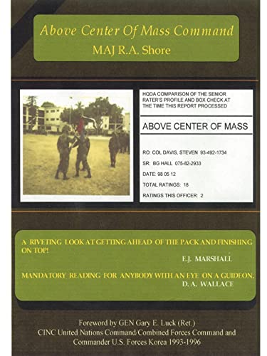 Above Center of Mass Command (9781585003167) by Shore, Richard A