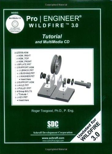 Beispielbild fr Pro/Engineer Wildfire 3. 0 Tutorial and MultiMedia CD zum Verkauf von Better World Books