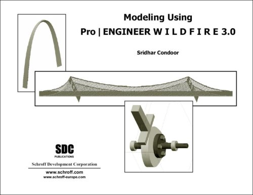 Stock image for Modeling with Pro/ENGINEER Wildfire 3.0 for sale by The Book Cellar, LLC