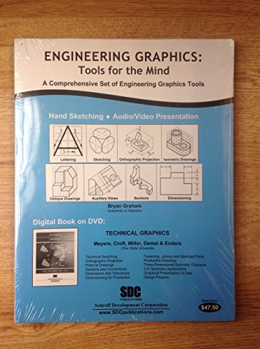 Imagen de archivo de Engineering Graphics: Tools for the Mind & DVD a la venta por ZBK Books