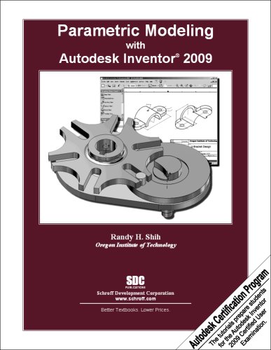 Beispielbild fr Parametric Modeling with Autodesk Inventor 2009 zum Verkauf von BookHolders