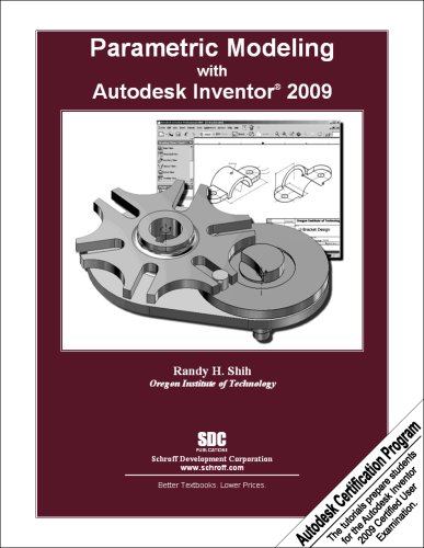 Imagen de archivo de Parametric Modeling with Autodesk Inventor 2009 a la venta por BookHolders
