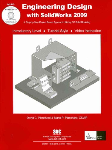 9781585034895: Engineering Design with SolidWorks 2009 and MultiMedia CD