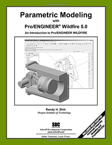 Beispielbild fr Parametric Modeling with Pro/ENGINEER Wildfire 5. 0 zum Verkauf von Better World Books