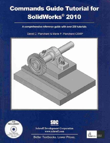 Beispielbild fr A Commands Guide Tutorial for SolidWorks 2010 zum Verkauf von HPB-Emerald