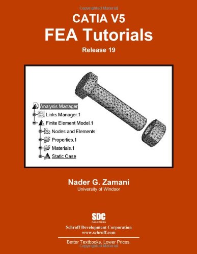9781585035861: CATIA V5 FEA Tutorials Release 19
