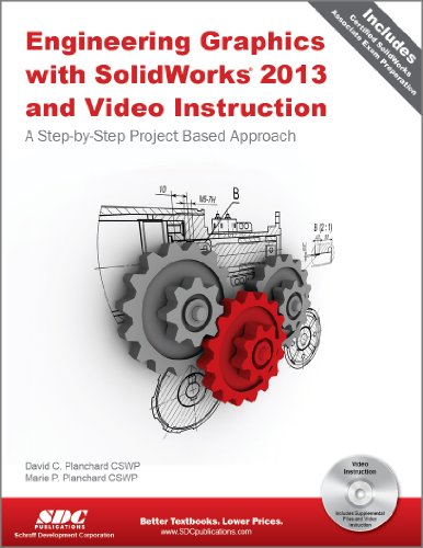Imagen de archivo de Engineering Graphics with Solidworks 2013 and Video Instruction DVD a la venta por ThriftBooks-Atlanta