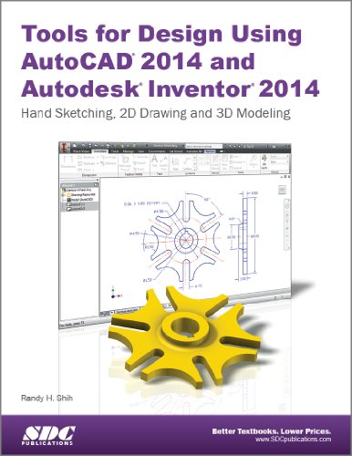 Imagen de archivo de Tools for Design Using AutoCAD 2014 and Autodesk Inventor 2014 a la venta por ThriftBooks-Dallas