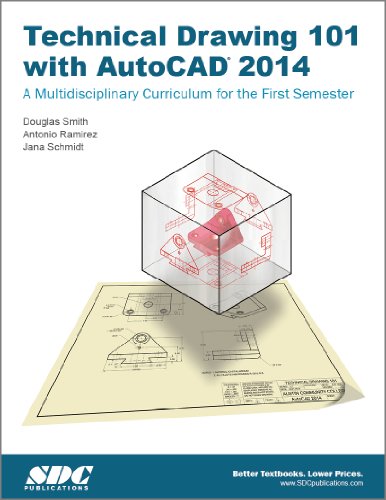 9781585038190: Technical Drawing 101 with AutoCAD 2014