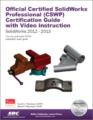9781585038244: Official Certified Solidworks Professional - Cswp Certification Guide With Video Instruction: Solidworks 2012-solidworks 2013