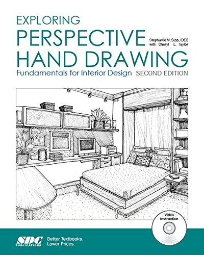 9781585039012: Exploring Perspective Hand Drawing: Fundamentals for Interior Design