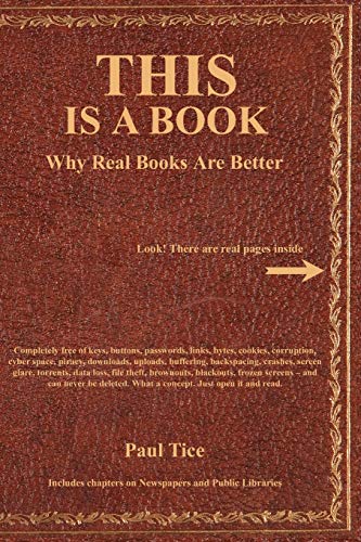 9781585091393: THIS Is a Book: Why Real Books Are Better
