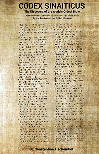 9781585093670: Codex Sinaiticus: The Discovery of the World's Oldest Bible
