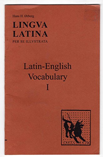 Stock image for Lingua Latina per se Illustrata: Latin-English Vocabulary I (Latin and English Edition) for sale by BooksRun