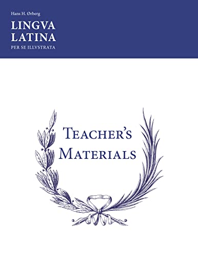 Beispielbild fr Lingua Latina Per Se Illustrata: Teachers' Materials & Answer Keys for Pars I & II (Latin Edition) zum Verkauf von BooksRun