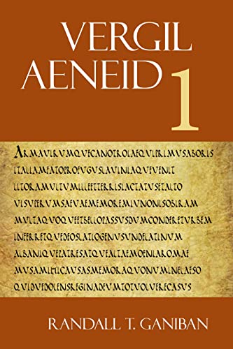 Stock image for Aeneid 1 (The Focus Vergil Aeneid Commentaries) (Latin and English Edition) for sale by SecondSale