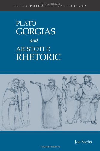 Beispielbild fr Gorgias and Rhetoric (Focus Philosophical Library) zum Verkauf von Zoom Books Company