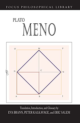 Beispielbild fr Plato: Meno (Focus Philosophical Library) zum Verkauf von BooksRun