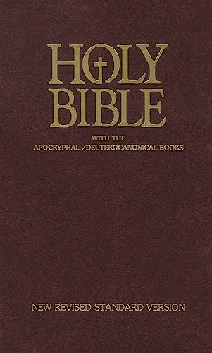Beispielbild fr Holy Bible with the Apocryphal / Deuterocanonical Books [New Revised Standard Version (NSRV)] zum Verkauf von BooksRun