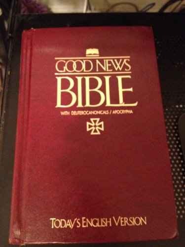 9781585161201: Good News Study Bible with Deuterocanonicals/ Apocrypha Today's English Version