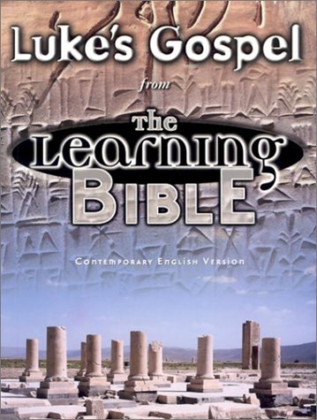 Stock image for Luke's Gospel (The Learning Bible-- Contemporary English Version) for sale by Irish Booksellers
