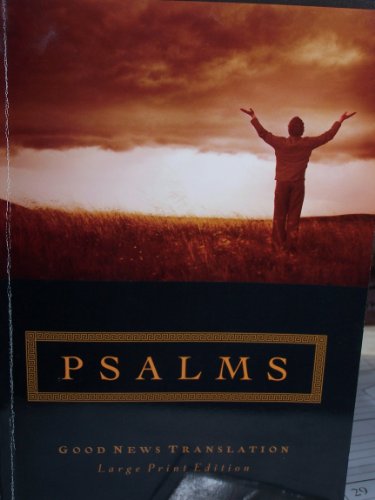 Beispielbild fr Large Pring Psalms-GNT zum Verkauf von Better World Books