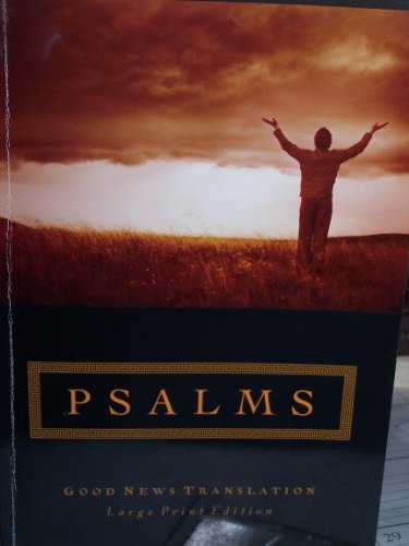 GNT Large Print w/ Psalms (9781585168217) by American Bible Society
