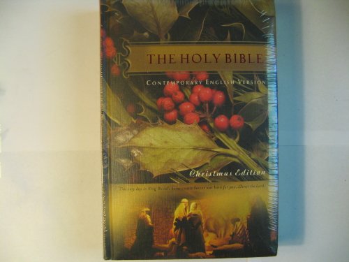 The Holy Bible: Contemporary English Version, Christmas Edition (9781585168408) by Anonymous