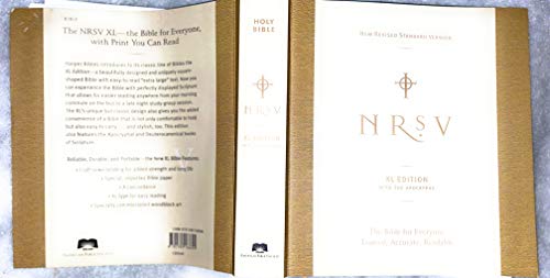 NRSV ABS Edition XL Print w/ Apocrypha (9781585168699) by American Bible Society