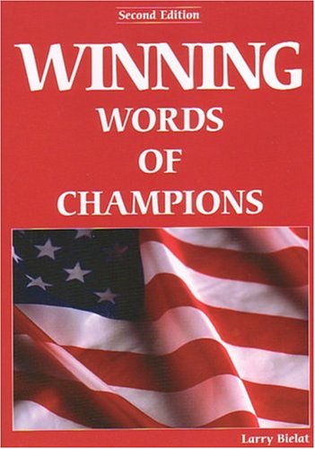 Stock image for Winning Words of Champ 2nd for sale by ThriftBooks-Dallas