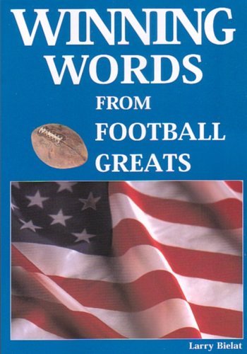 Stock image for Winning Words from Football Greats for sale by ThriftBooks-Dallas