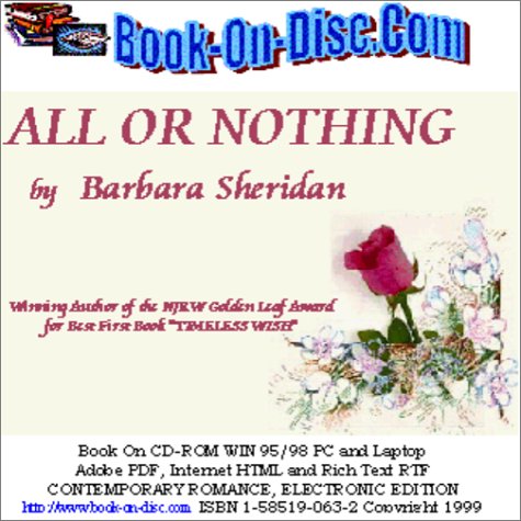 Stock image for All or Nothing - Book on CD-ROM for sale by Revaluation Books