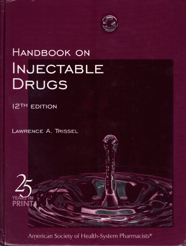 Beispielbild fr Handbook on Injectable Drugs 12/E Hb zum Verkauf von Anybook.com