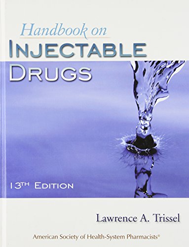 9781585281077: Handbook on Injectable Drugs