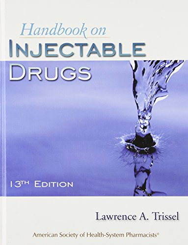 9781585281077: Handbook On Injectable Drugs