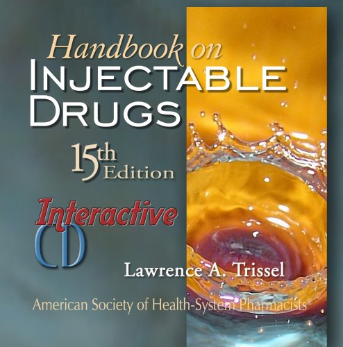 Imagen de archivo de Handbook on Injectable Drugs Single User CD a la venta por Hay-on-Wye Booksellers