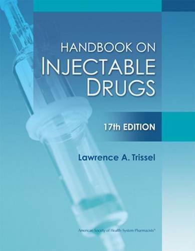9781585283781: Handbook on Injectable Drugs