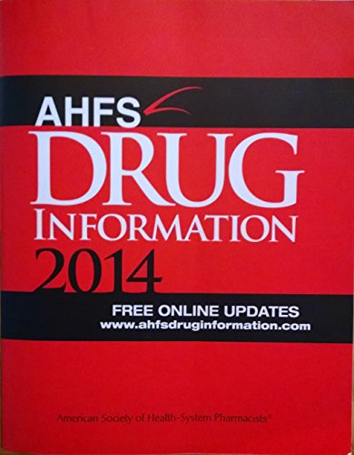 Beispielbild fr AHFS Drug Information zum Verkauf von Better World Books