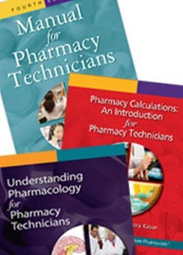 9781585283828: Pharmacy Calculations + Manual for Pharmacy Technicians + Understanding Pharmacology for Pharmacy Technicians