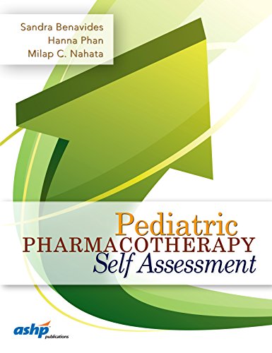 Imagen de archivo de Pediatric Pharmacotheraphy SelfAssessment a la venta por PBShop.store US