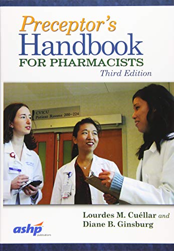 Stock image for Preceptor's Handbook for Pharmacists for sale by GoldenWavesOfBooks