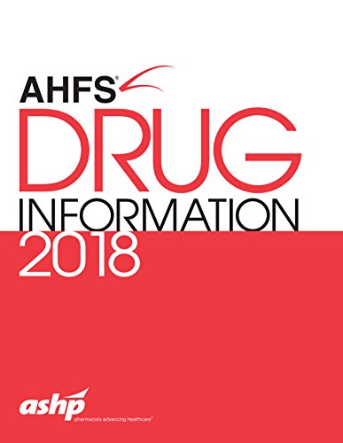 Beispielbild fr AHFS Drug Information 2018 zum Verkauf von BookResQ.