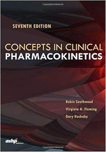 Imagen de archivo de Concepts in Clinical Pharmacokinetics a la venta por HPB-Red